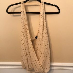 BKE sheer blouse tank size medium